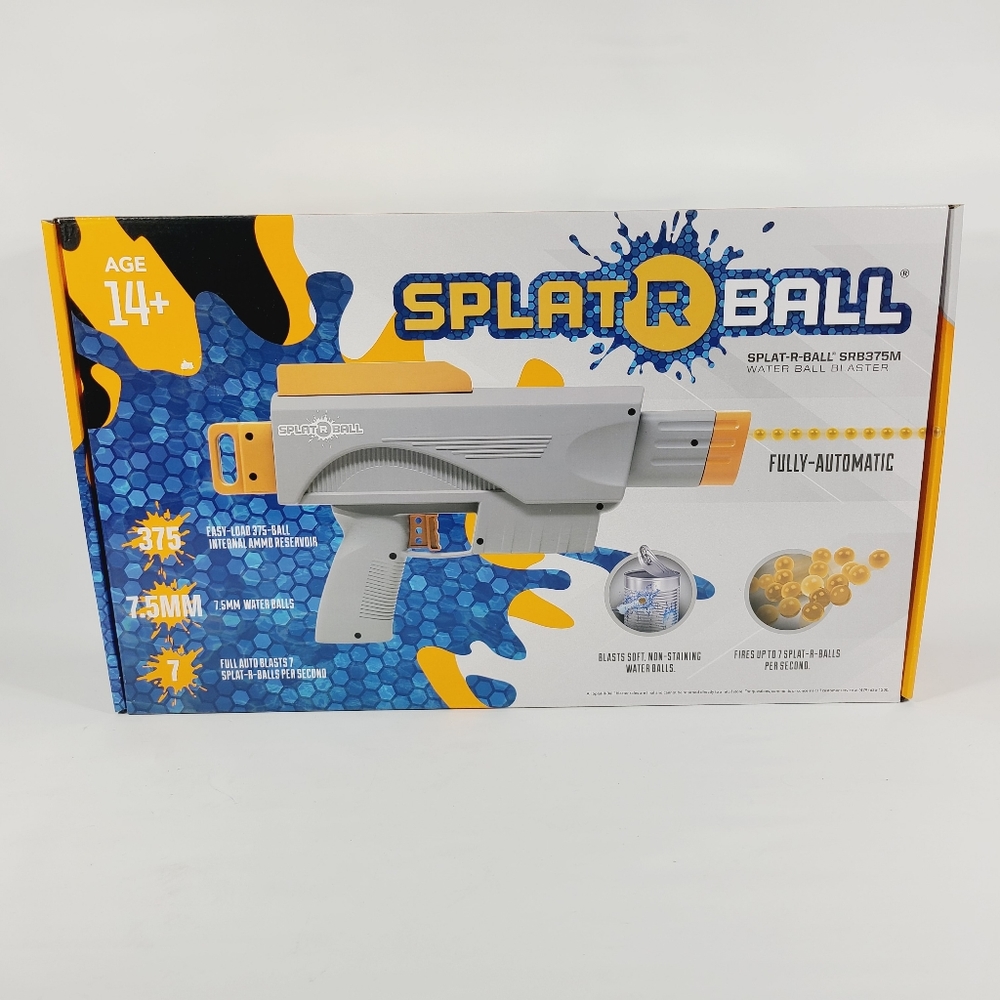 Splat R Ball Auto Water Ball Blaster 2500 Water Balls Rechargeable Battery Pack